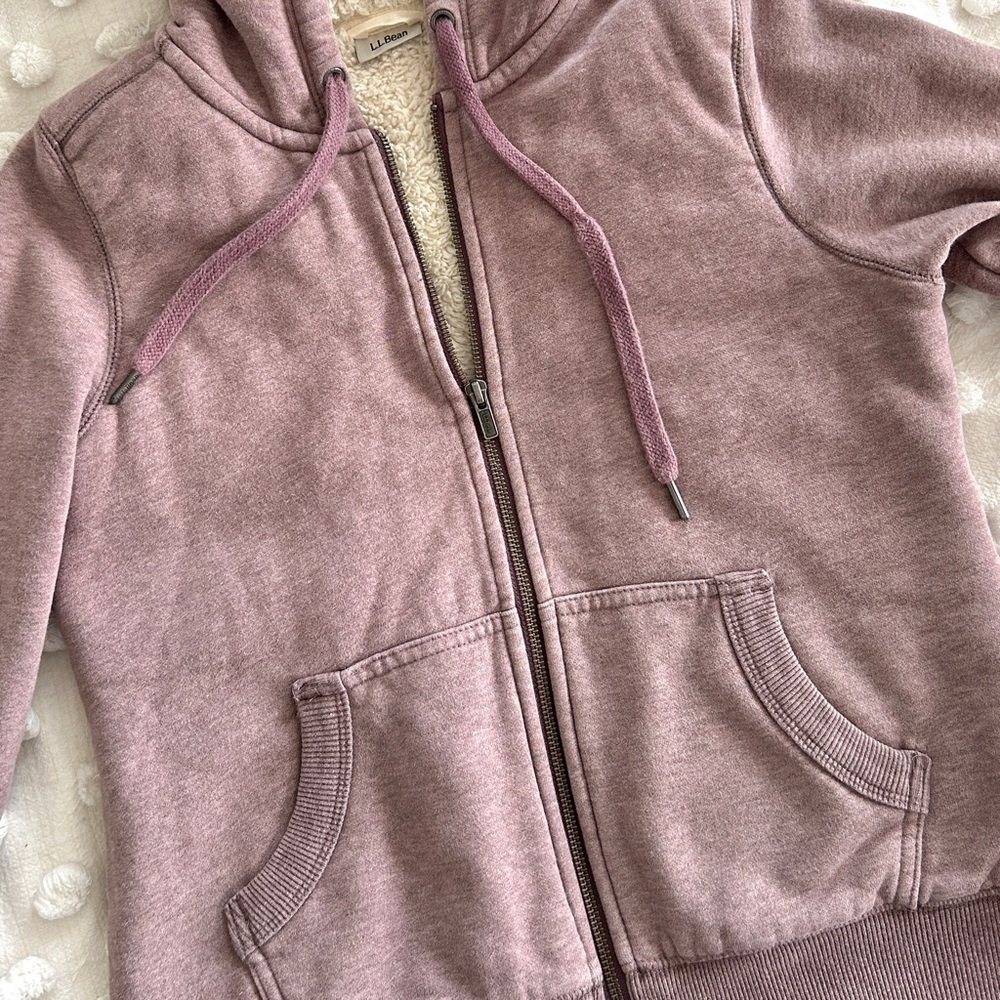 Women's L.L.Bean 1912 Sweatshirt, Sherpa-Lined Hoodie